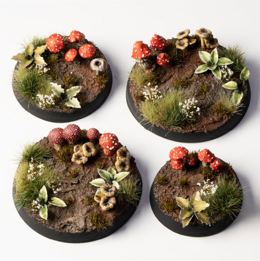 Gamers Grass - Basing Bits - Forest Mushrooms (GGBB-FM)