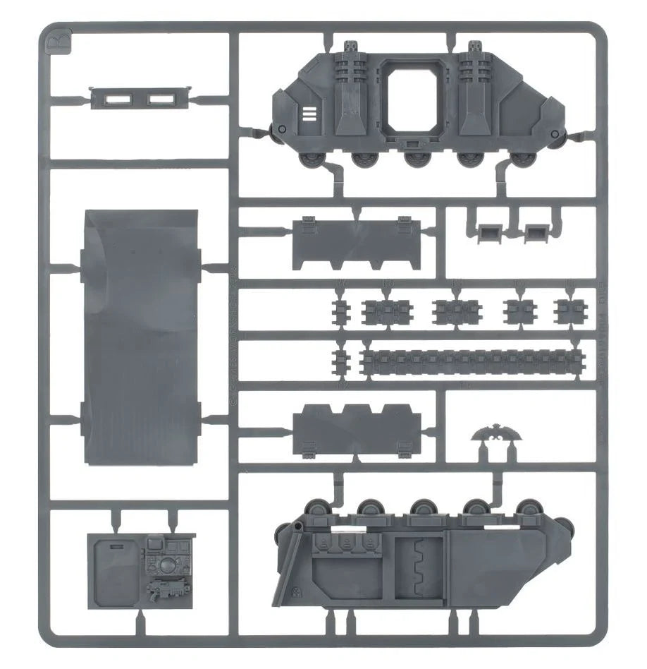 Warhammer 40k Chaos Space Marines: Chaos Rhino – New on Sprue