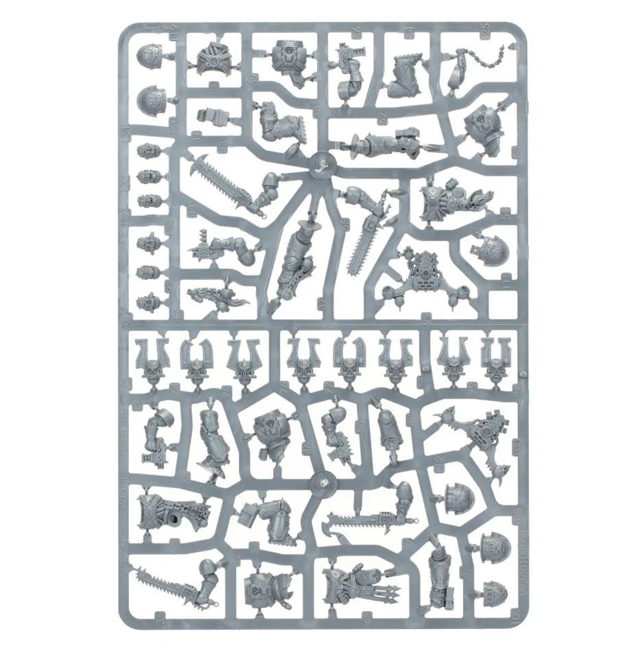 Warhammer 40k World Eaters: Khorne Berzerkers (10 Models) – New on Sprue