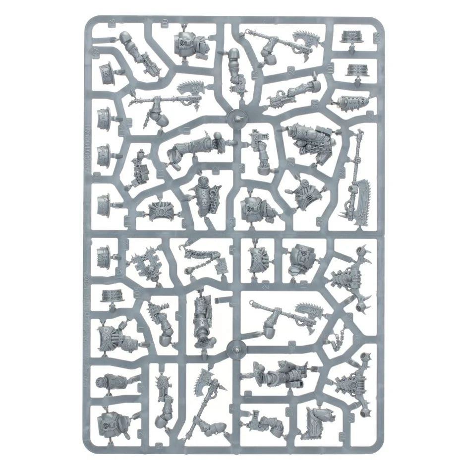 Warhammer 40k World Eaters: Khorne Berzerkers (10 Models) – New on Sprue