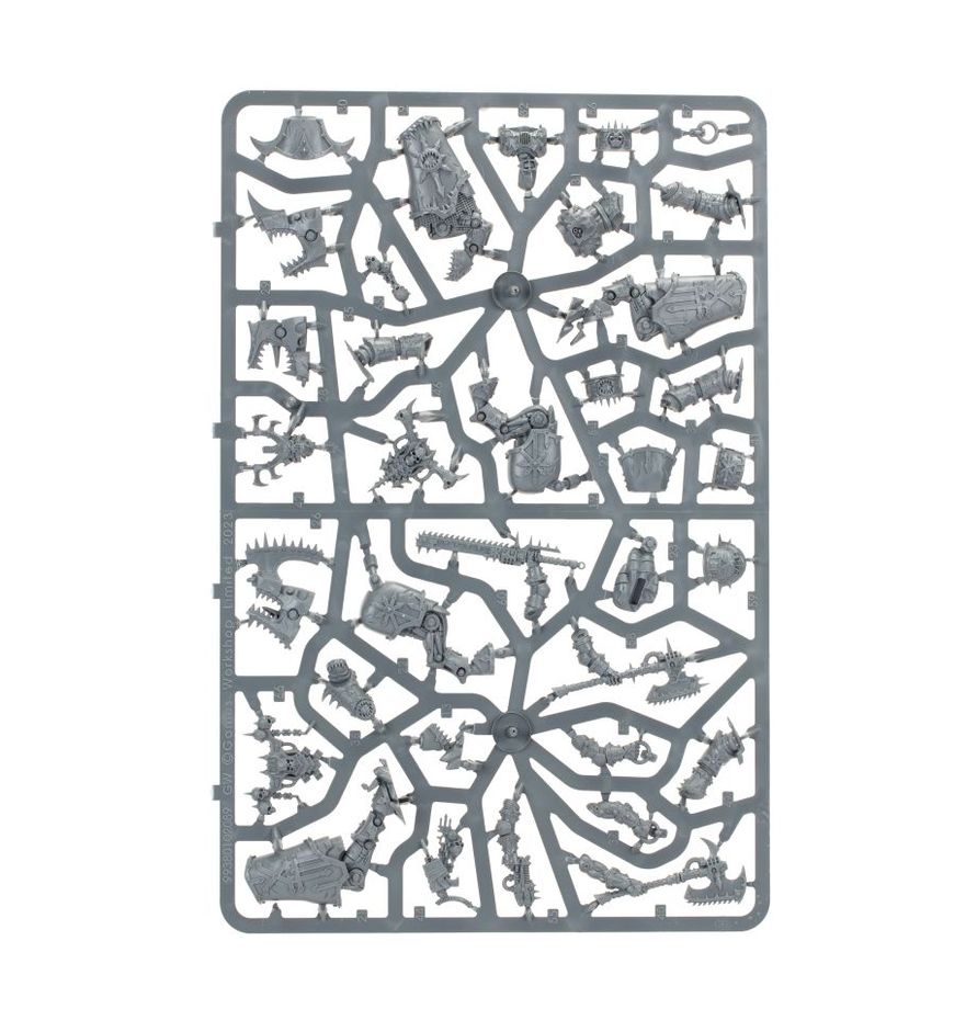 Warhammer 40k World Eaters: Lord Invocatus / Lord on Juggernaut – New on Sprue