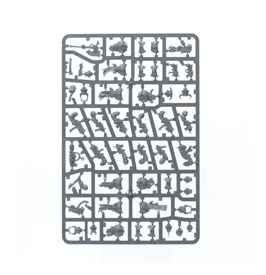 Warhammer 40k Chaos Space Marines: Legionaries Squad (10 Models) – New on Sprue