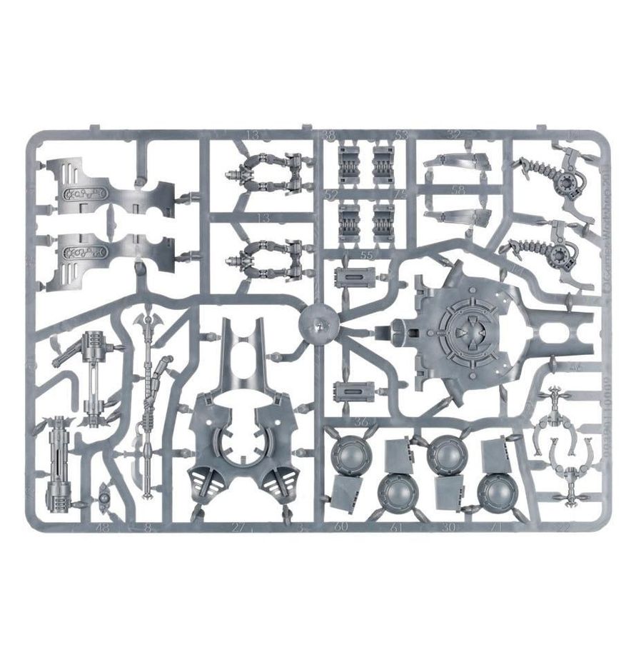 Warhammer 40k Necrons: Catacomb Command Barge / Annihilation Barge (New on Sprue) - Genuine Games Workshop Unassembled Plastic Sprue (Photo 3)