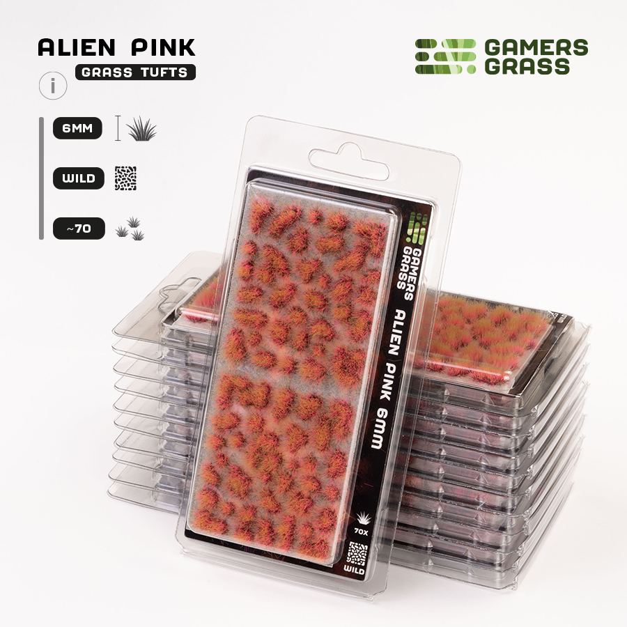 Gamers Grass - Alien Pink 6mm - Wild (GGA-PK)