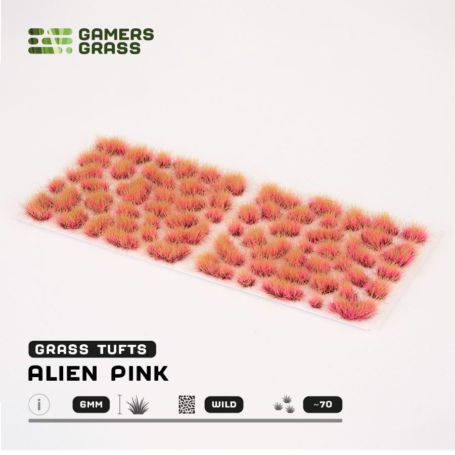 Gamers Grass - Alien Pink 6mm - Wild (GGA-PK)