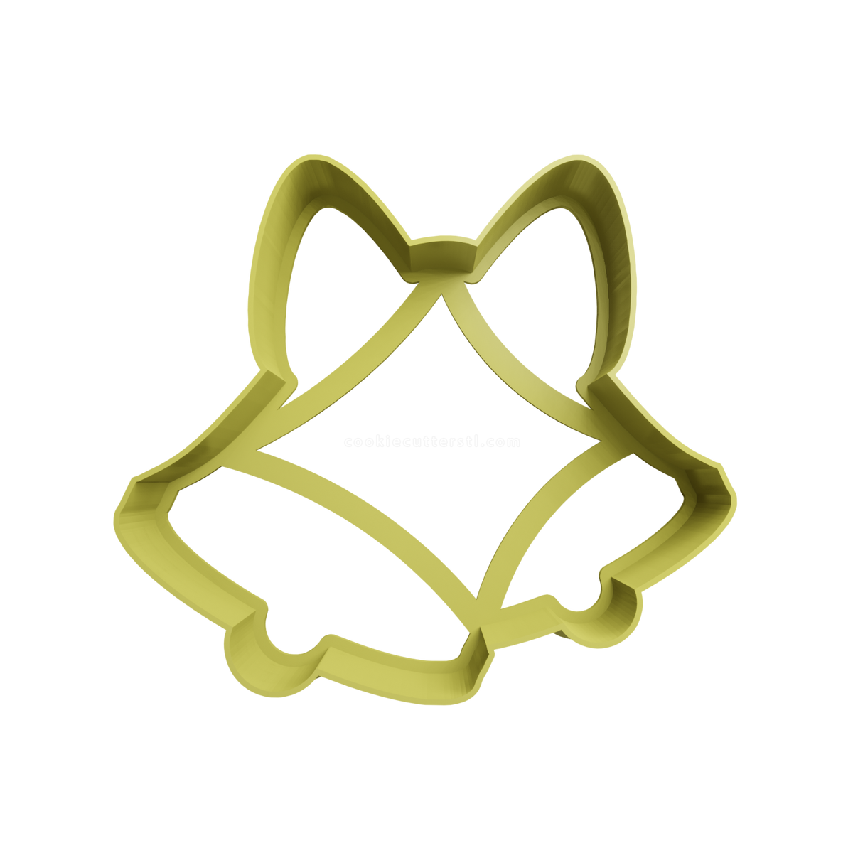 Bells Cookie Cutter 3 - 3D printed Christmas cookie cutter