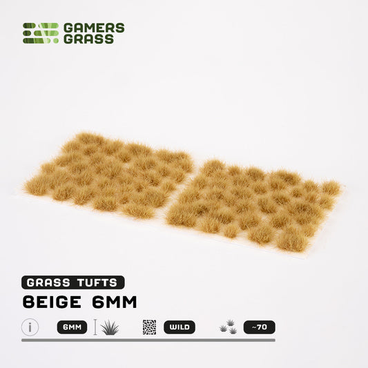 Gamers Grass - Beige 6mm - Wild (GG6-BE)