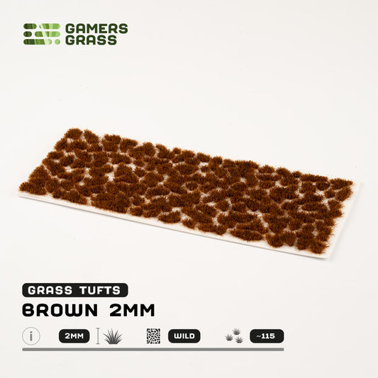 Gamers Grass - Brown 2mm (GG2-B)