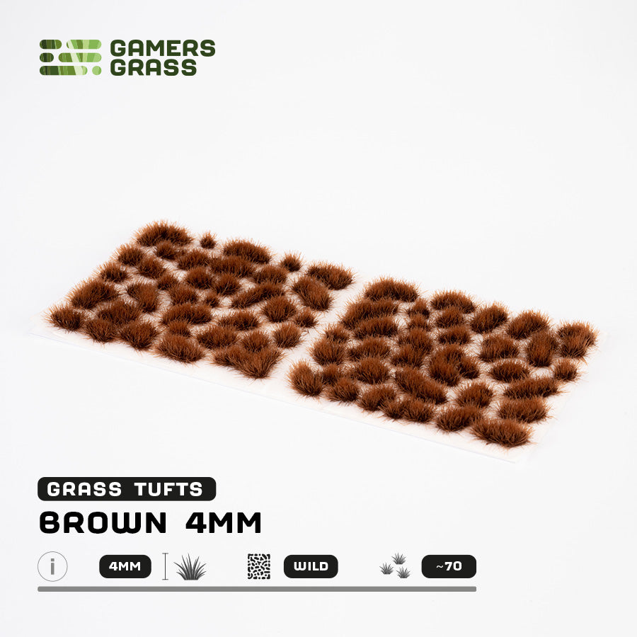 Gamers Grass - Brown 4mm - Wild (GG4-B)