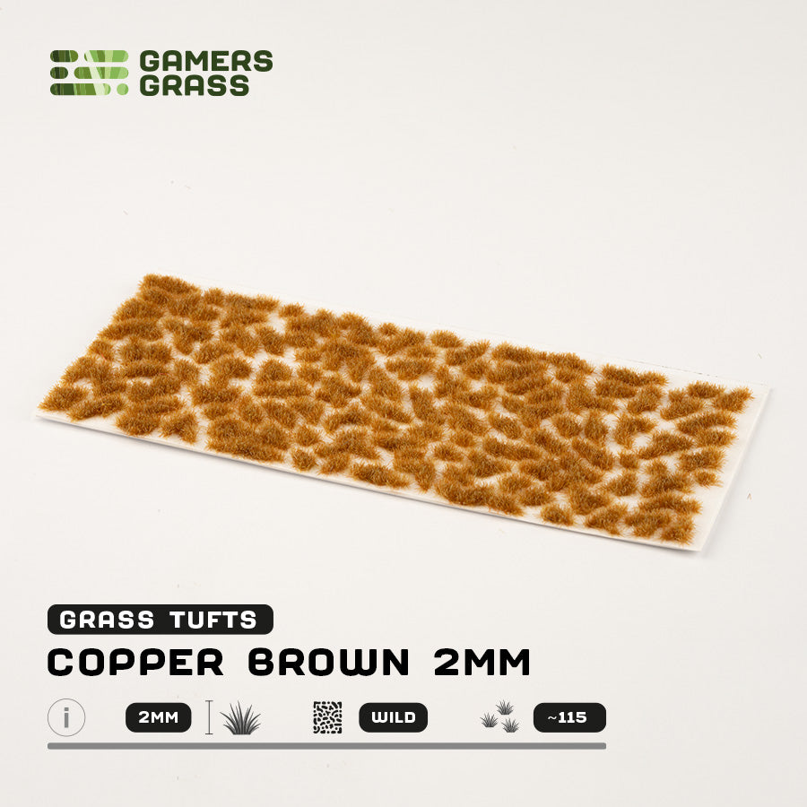 Gamers Grass - Copper Brown 2mm (GG2-CB)