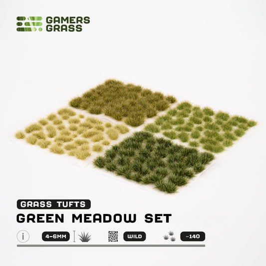 Gamers Grass - Green Meadow Set - Wild (GGSET-GM)