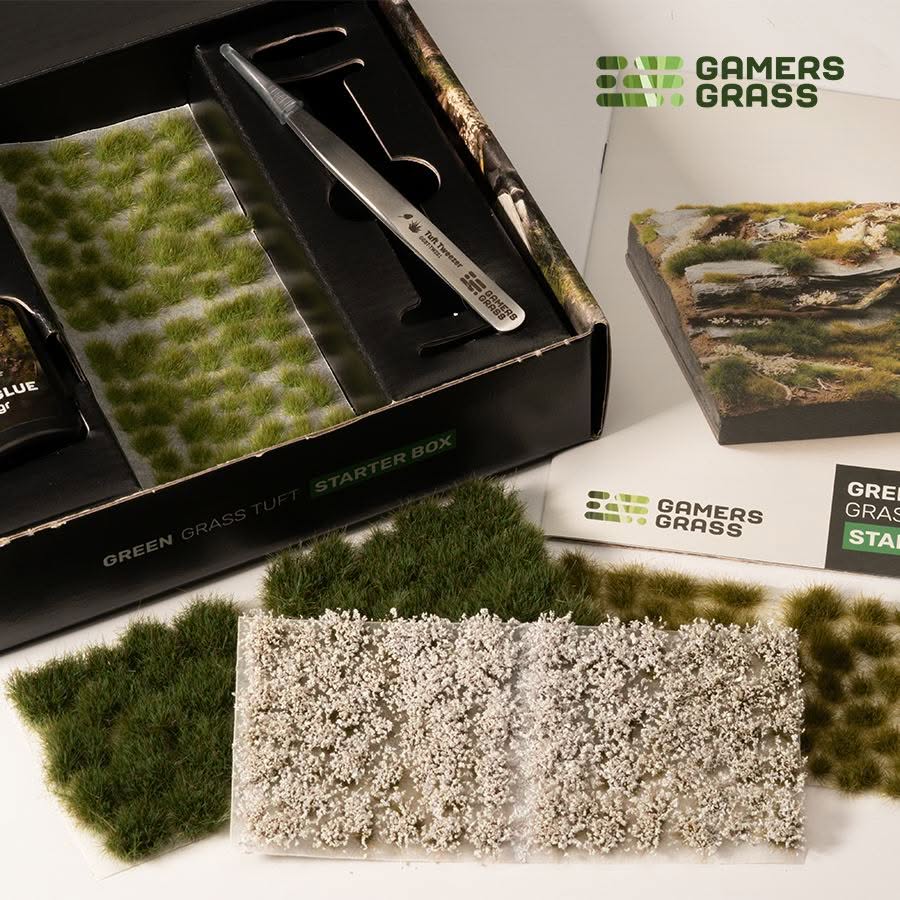 Gamers Grass - Tuft Starter Boxes - Green Grass Tuft Starter Box (GGSB-G)