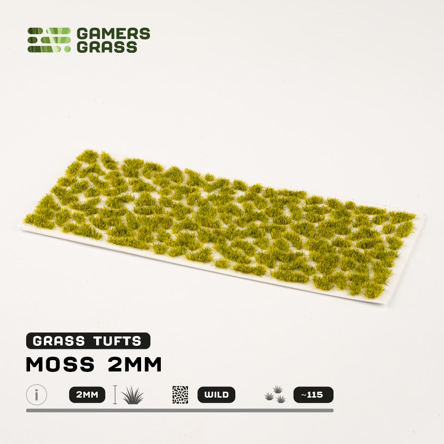 Gamers Grass - Moss 2mm (GG2-MO)