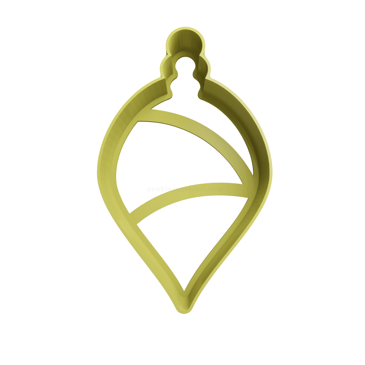 Christmas Ornaments Cookie Cutter - Style 2 - 3D printed Christmas cookie cutter