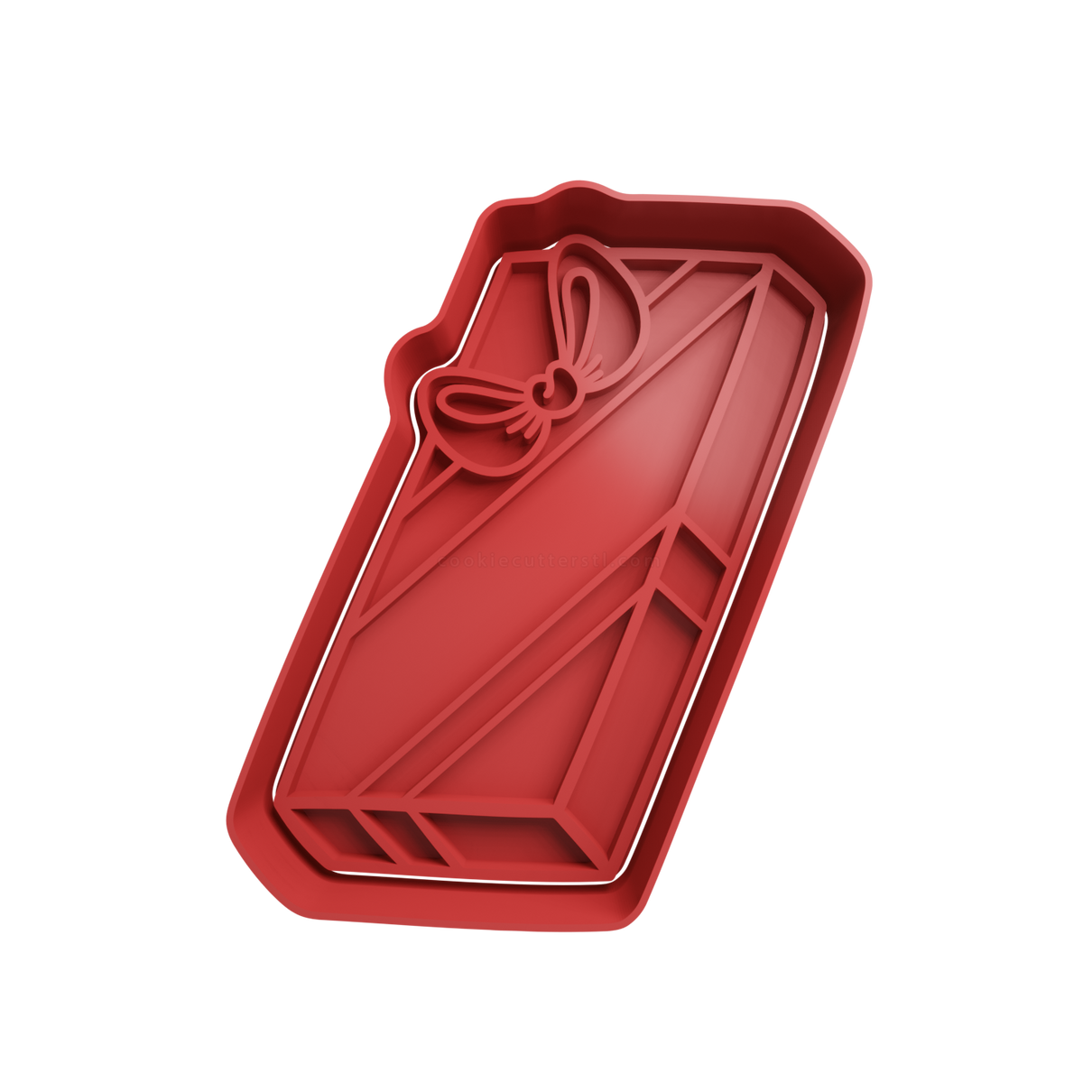 Christmas Box Cookie Cutter 2 - 3D printed Christmas cookie cutter