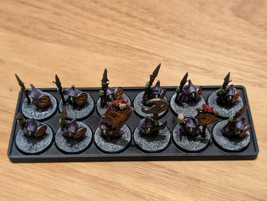 Magnet-Ready Round-to-Square Movement Conversion Trays - Warhammer: The Old World - Genuine Games Workshop Plastic Sprue & Components View