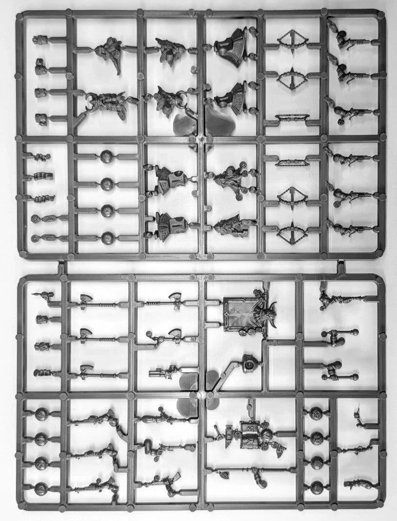 Warhammer The Old World - Dwarfen Mountain Holds: Quarrellers / Thunderers (16 Miniatures - On-Sprue)