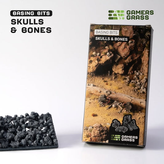 Gamers Grass - Basing Bits - Skulls & Bones (GGBB-SBO)