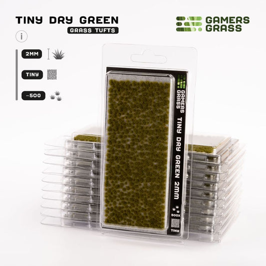 Gamers Grass - Tiny Tufts Dry Green (GGTT-DG)