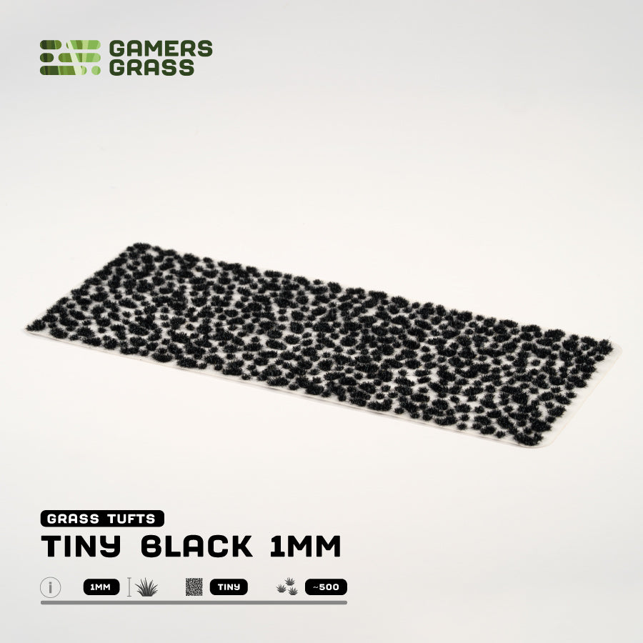Gamers Grass - Tiny Black 1mm (GGTT-BL)