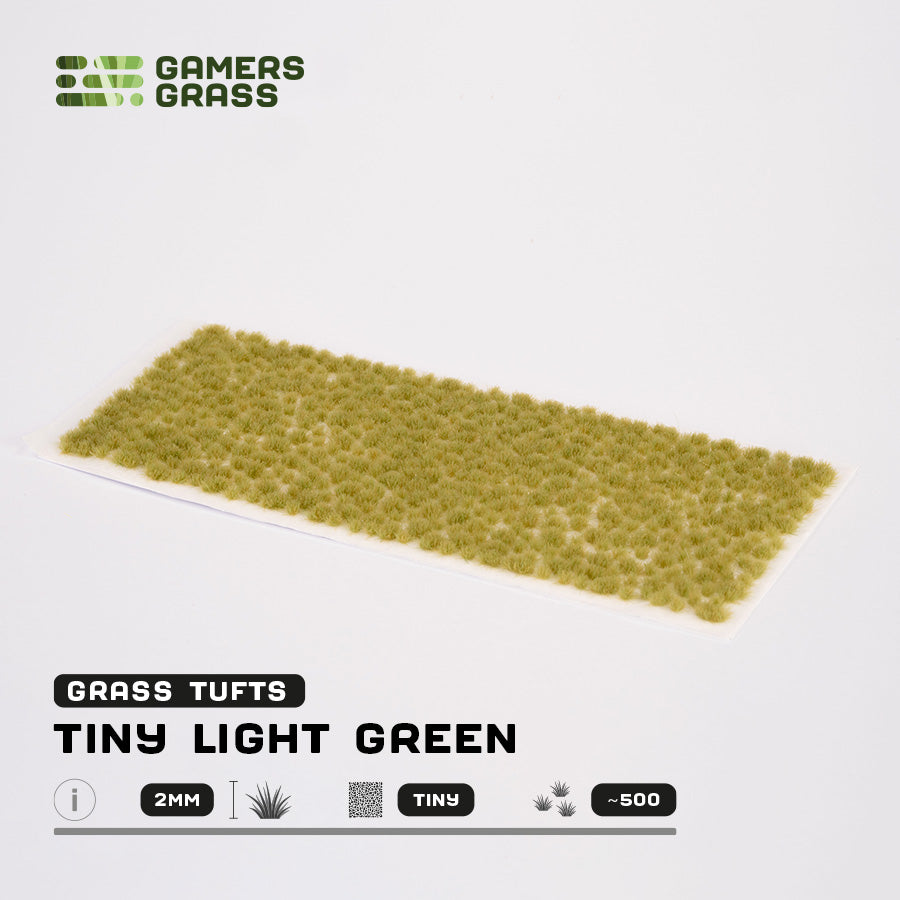 Gamers Grass - Tiny Tufts Light Green (GGTT-LG)