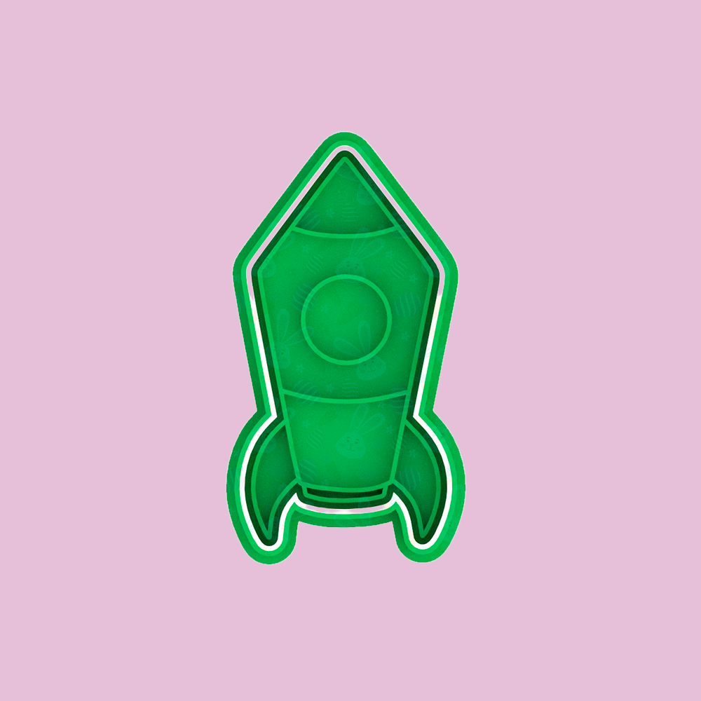 Space Aliens UFO Cutter & Embosser Cutter 2pce Set