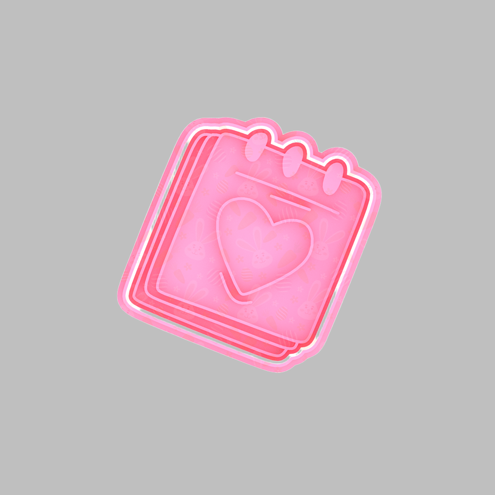Love Cookie Cutter & Embosser Cutter 2pce Set