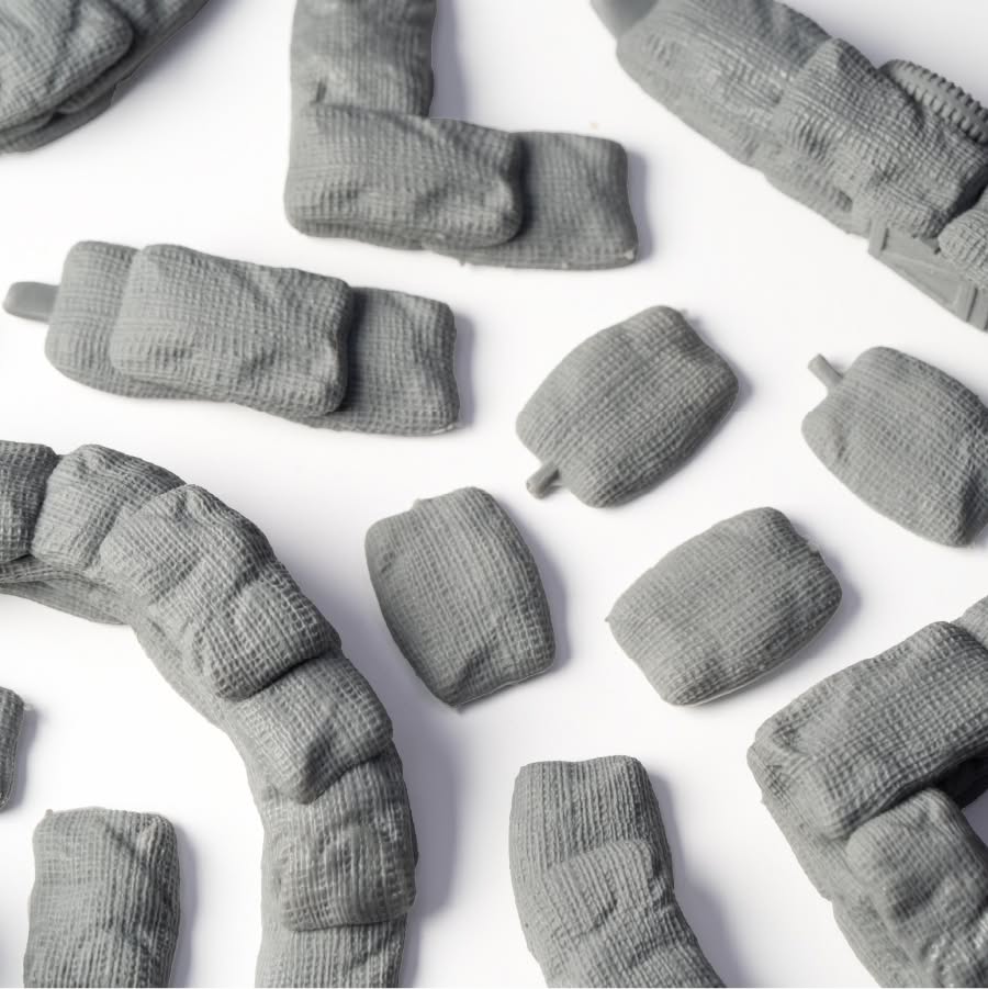 Gamers Grass - Basing Bits - Sandbag Barricades (GGBB-SB)