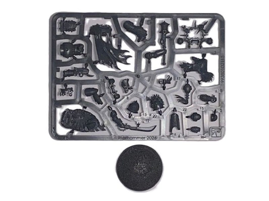 Warhammer 40k Chaos Space Marines: Red Corsairs Reave-Captain – New on Sprue