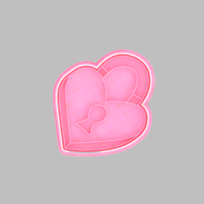 Love Cookie Cutter & Embosser Cutter 2pce Set