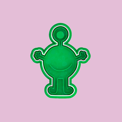 Space Aliens UFO Cutter & Embosser Cutter 2pce Set