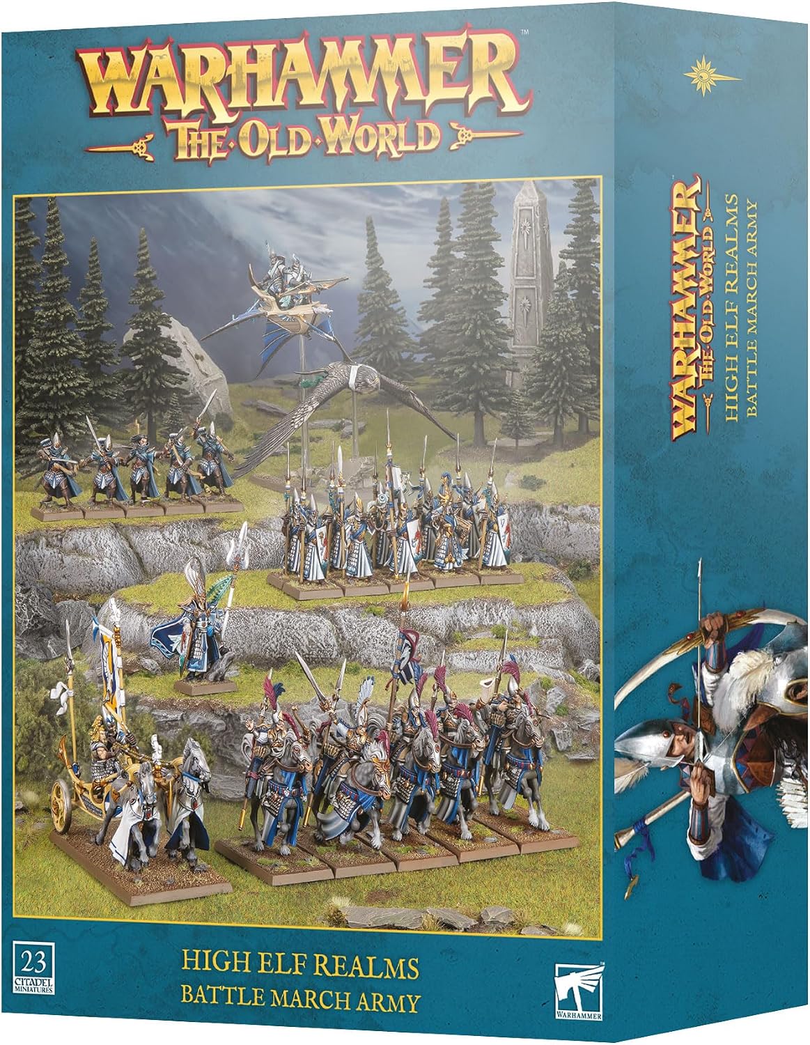 Warhammer The Old World - High Elf Realms: Battle March Army (Sealed Box)