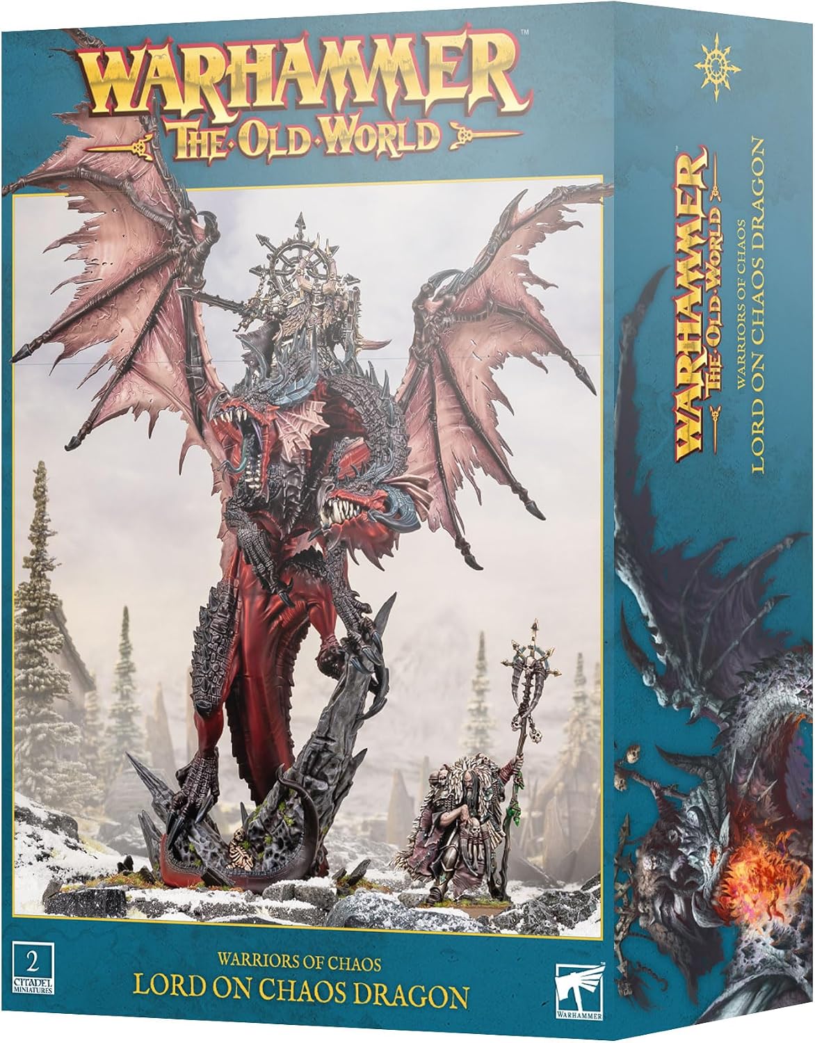 Warhammer The Old World - Warriors of Chaos: Lord on Chaos Dragon (Sealed Box)