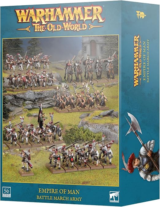 Warhammer The Old World - Empire of Man: Battle March Army (Sealed Box)