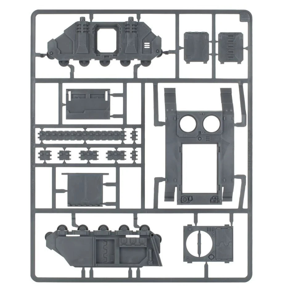 Warhammer 40k Chaos Space Marines: Chaos Rhino – New on Sprue
