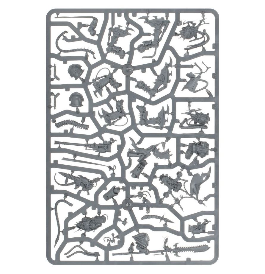 Warhammer 40k Chaos Space Marines: Lord Discordant on Helstalker – New on Sprue
