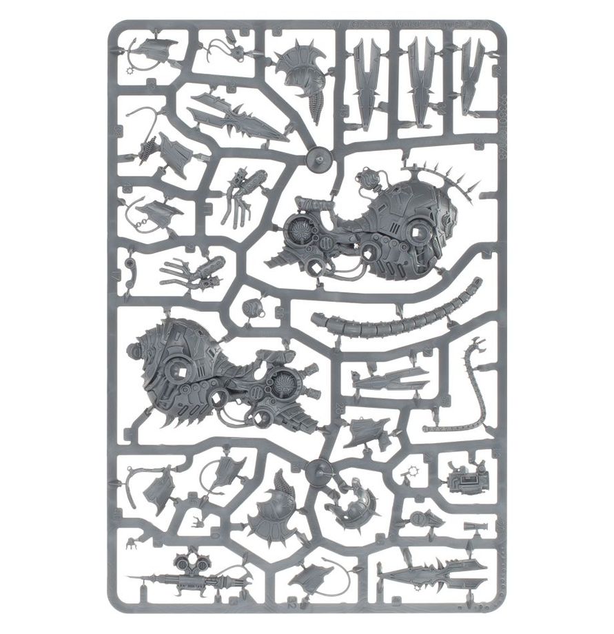 Warhammer 40k Chaos Space Marines: Lord Discordant on Helstalker – New on Sprue