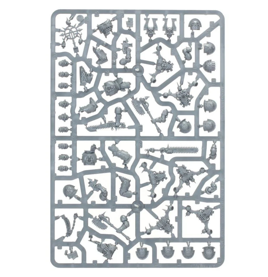 Warhammer 40k World Eaters: Khorne Berzerkers (10 Models) – New on Sprue