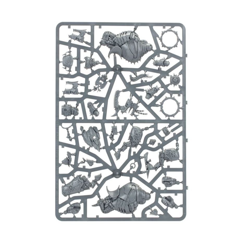 Warhammer 40k World Eaters: Lord Invocatus / Lord on Juggernaut – New on Sprue