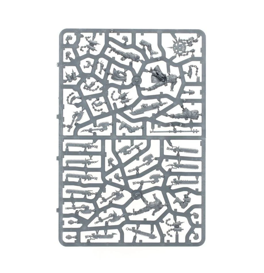 Warhammer 40k World Eaters: Jakhals Cultist Squad (10 Models) – New on Sprue