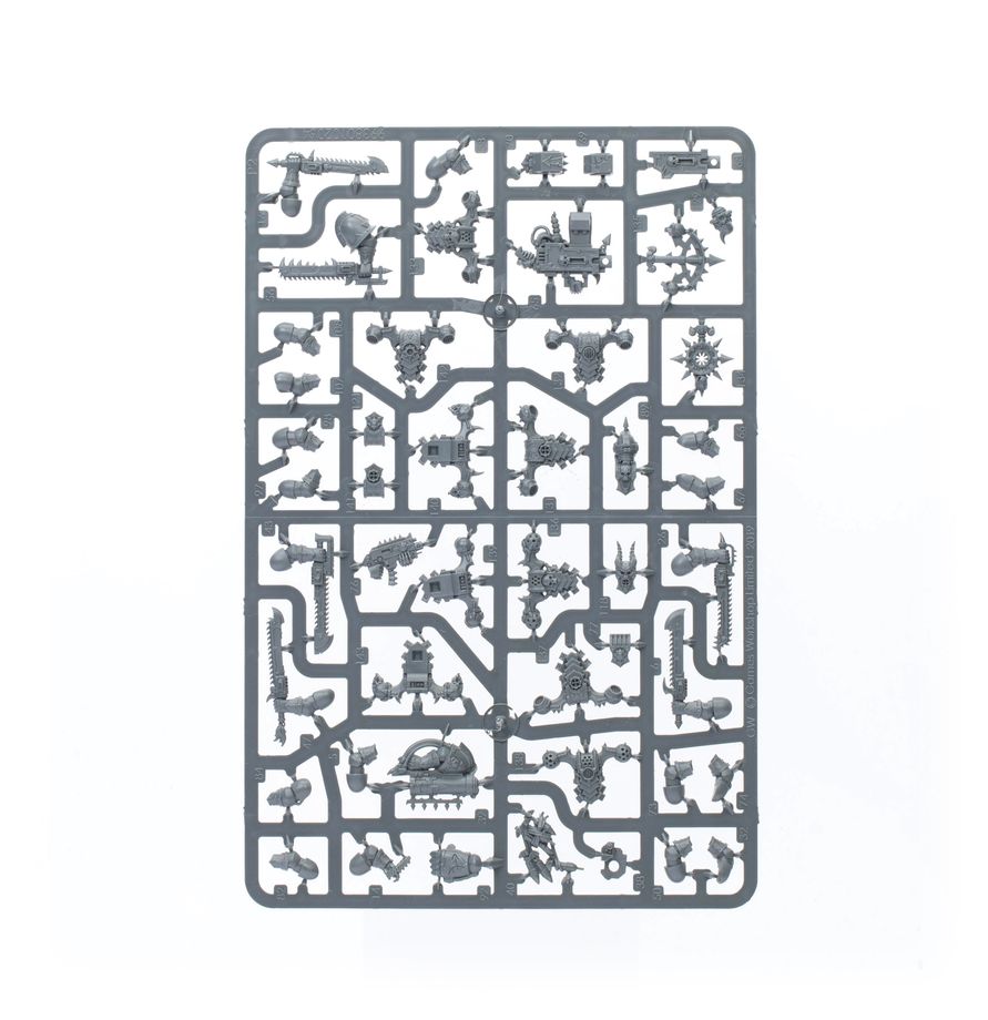 Warhammer 40k Chaos Space Marines: Legionaries Squad (10 Models) – New on Sprue