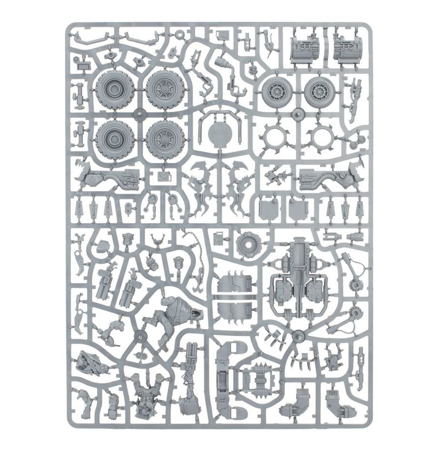 Warhammer 40k Orks: Deffkilla Wartrike – New on Sprue