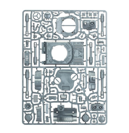 Warhammer 40k Astra Militarum Rogal Dorn Battle Tank on sprue | AusHobby - view 2