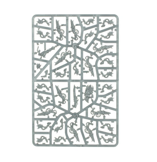 Warhammer 40k - Tyranids: Termagants (10 Miniatures + Ripper Swarm - On-Sprue)