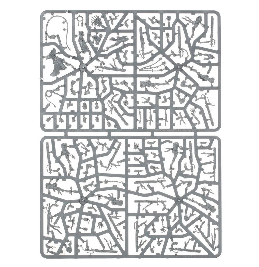 Warhammer 40k Adepta Sororitas: Sisters Repentia & Repentia Superior (10 Models) – New on Sprue