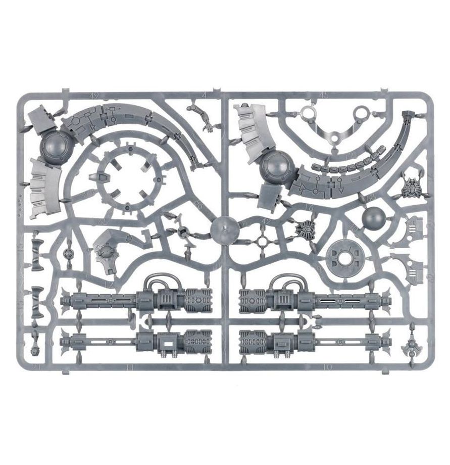 Warhammer 40k Necrons: Catacomb Command Barge / Annihilation Barge (New on Sprue) - Genuine Games Workshop Unassembled Plastic Sprue (Photo 2)