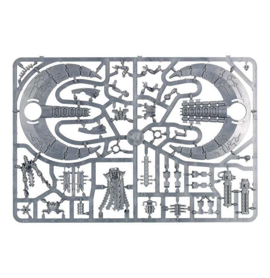 Warhammer 40k Necrons: Catacomb Command Barge / Annihilation Barge (New on Sprue) - Genuine Games Workshop Unassembled Plastic Sprue (Photo 1)