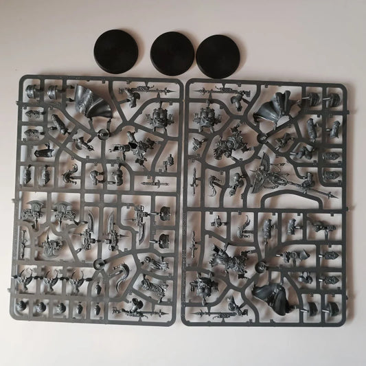Warhammer 40k Adeptus Custodes: Allarus Custodians (3 Models) – New on Sprue