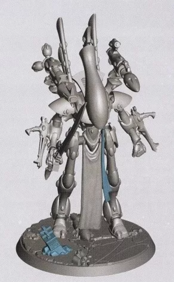 Warhammer 40k: Aeldari Wraithlord Full Plastic Sprue Set