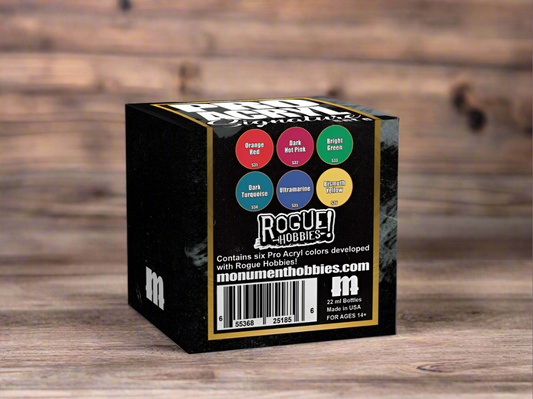 Monument Hobbies Pro Acryl Signature Series Set 6 Rogue Hobbies! (Set of 6)